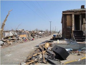 Stacey Clark took this photo of Joplin tornado damage on June 6, 2011, two weeks after the tornado.