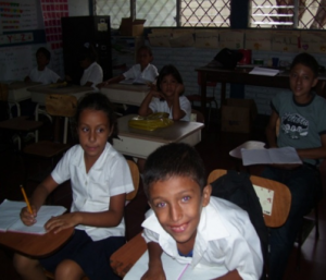 Photo 6 - Thanks to Columbia, all students at the Rafaella Dervalles School now have their own desks